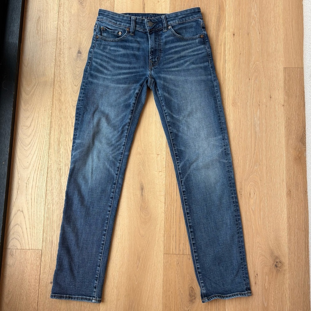 American Eagle Men's Straight Blue Jeans